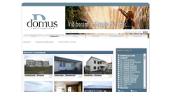 Desktop Screenshot of domus.is