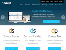 Tablet Screenshot of domus.net
