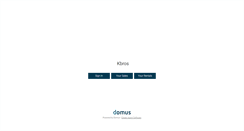 Desktop Screenshot of kbros.domus.net
